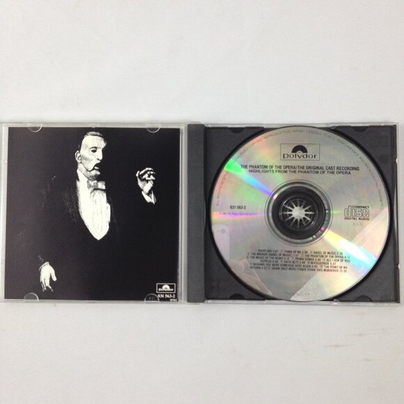 Highlights From The Phantom Of The Opera -The Original Cast -1987- CD-Used - Picture 3 of 3